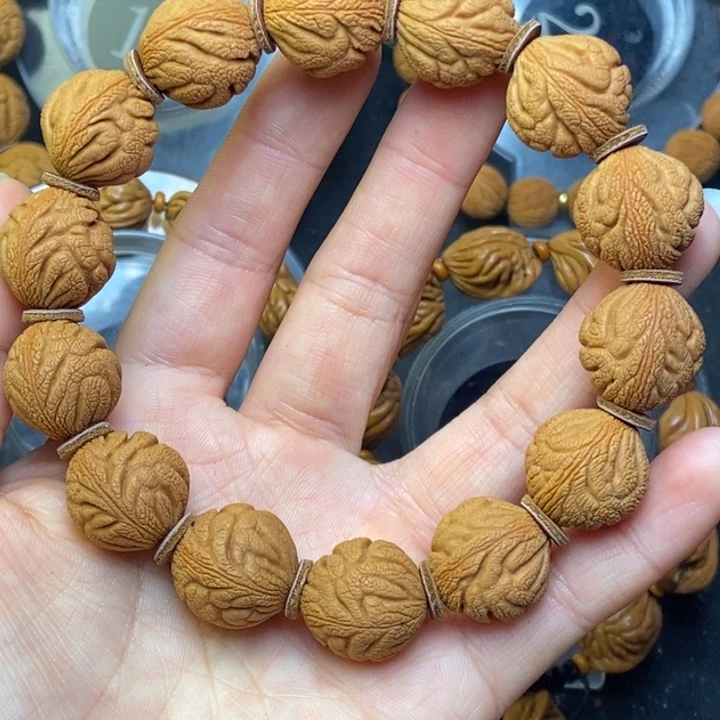 吊坠桃核秦岭龙纹桃核17尺寸