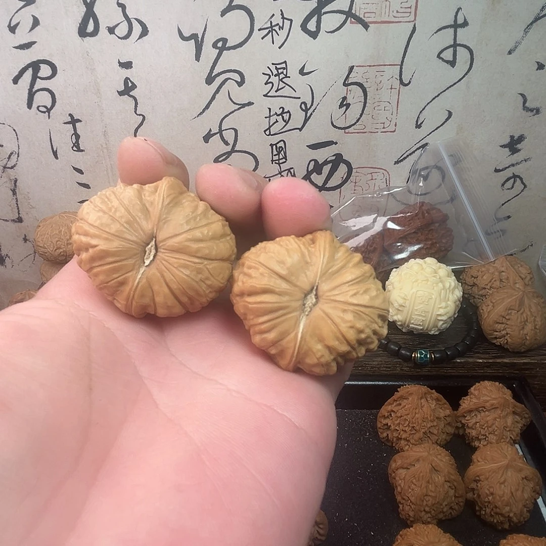 文玩核桃把件南瓜炖38尺