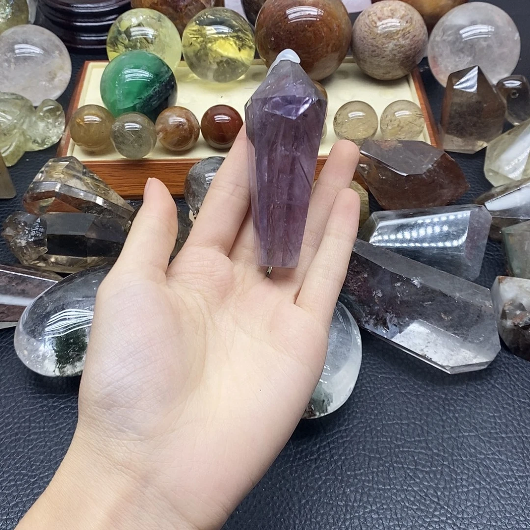 水晶未镶嵌珠宝半成品201水晶石