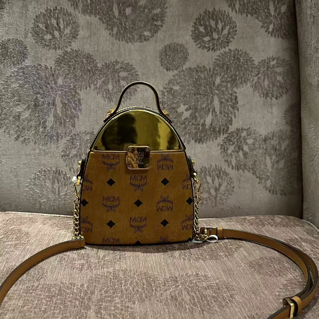 95新 MCM 乱乱子中古/女士/单肩包/117053