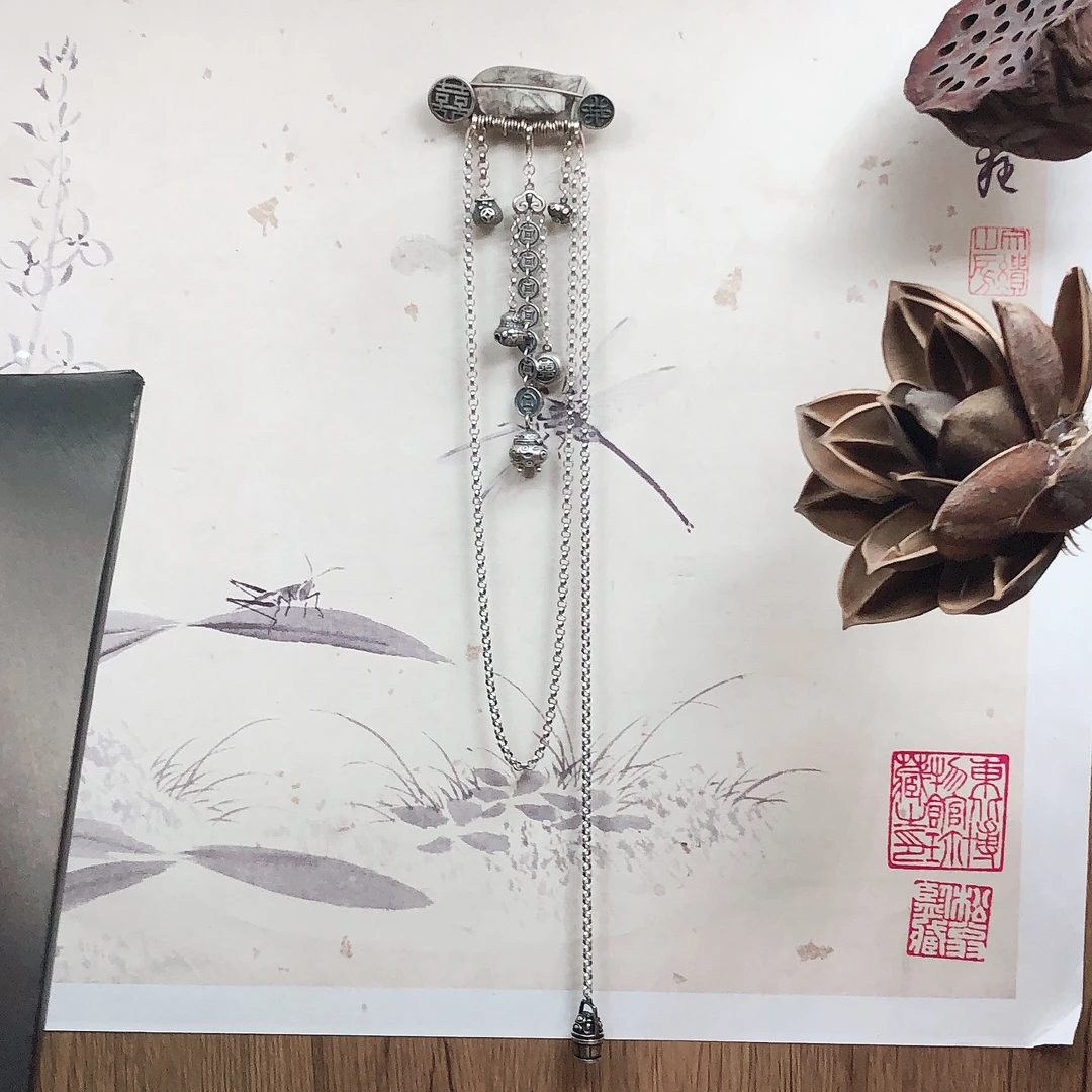 925银胸针 英英手工制作银胸针