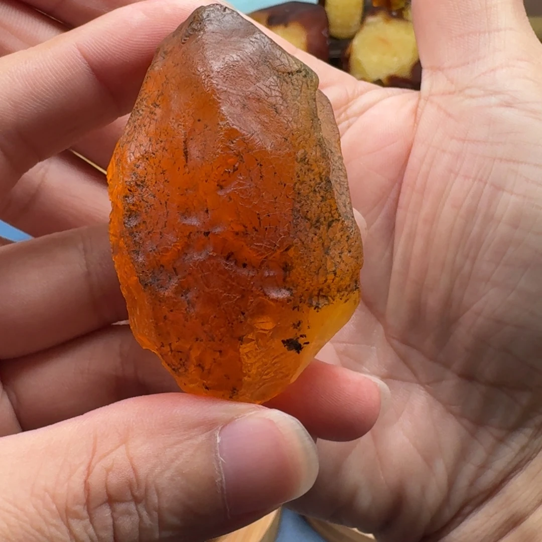 定制琥珀未镶嵌琥珀蜜蜡定制