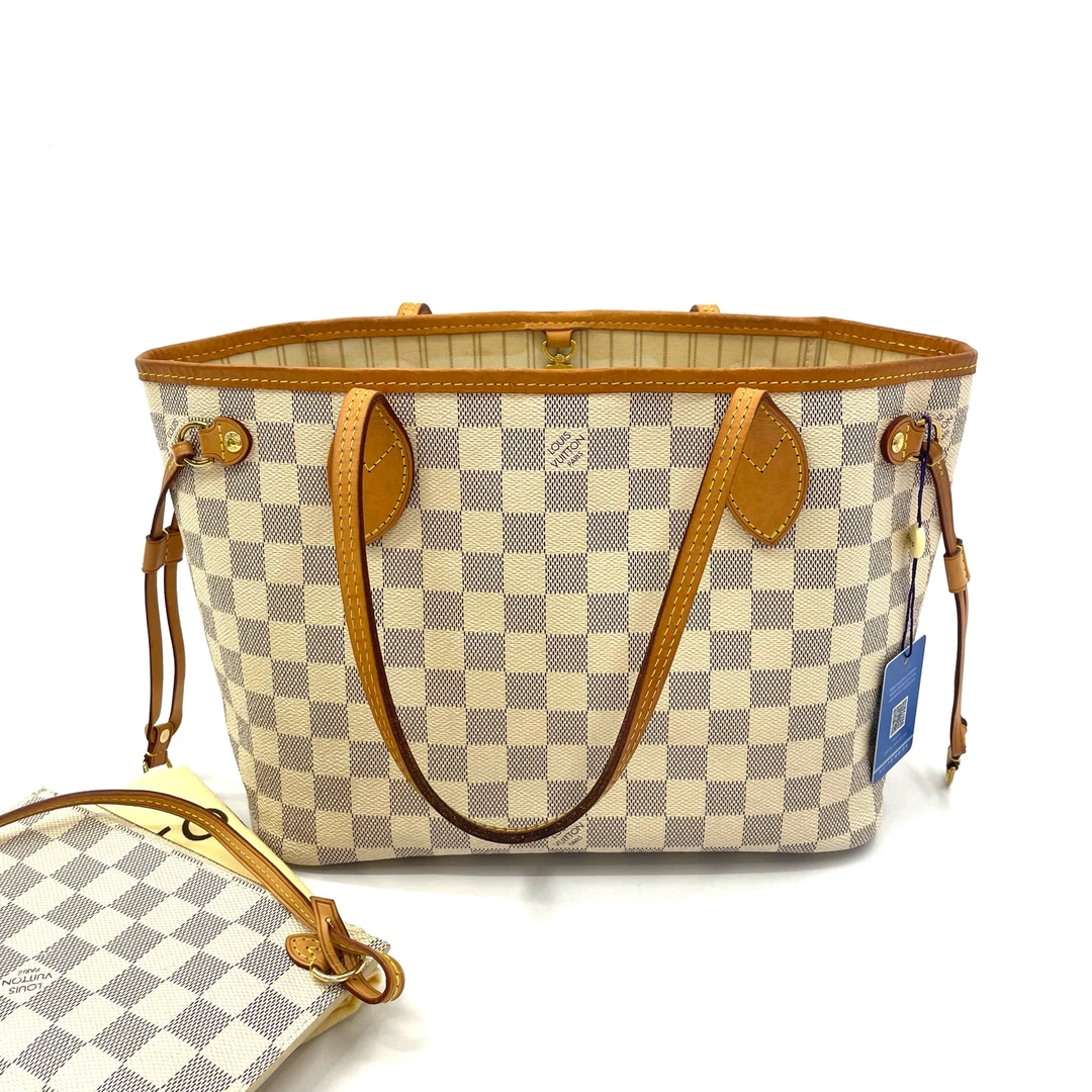 95新 LouisVuitton/路易威登 Neverfull PM 子母包托特包