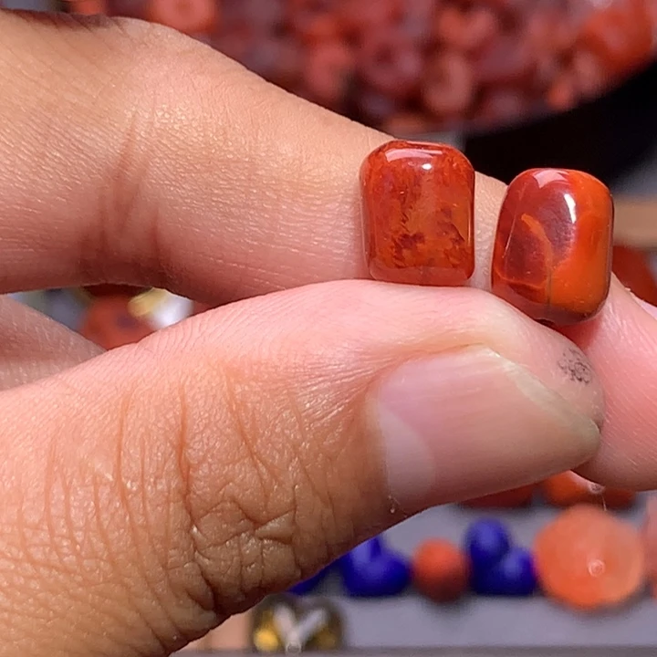 未镶嵌南红南红玛瑙随行糖豆1