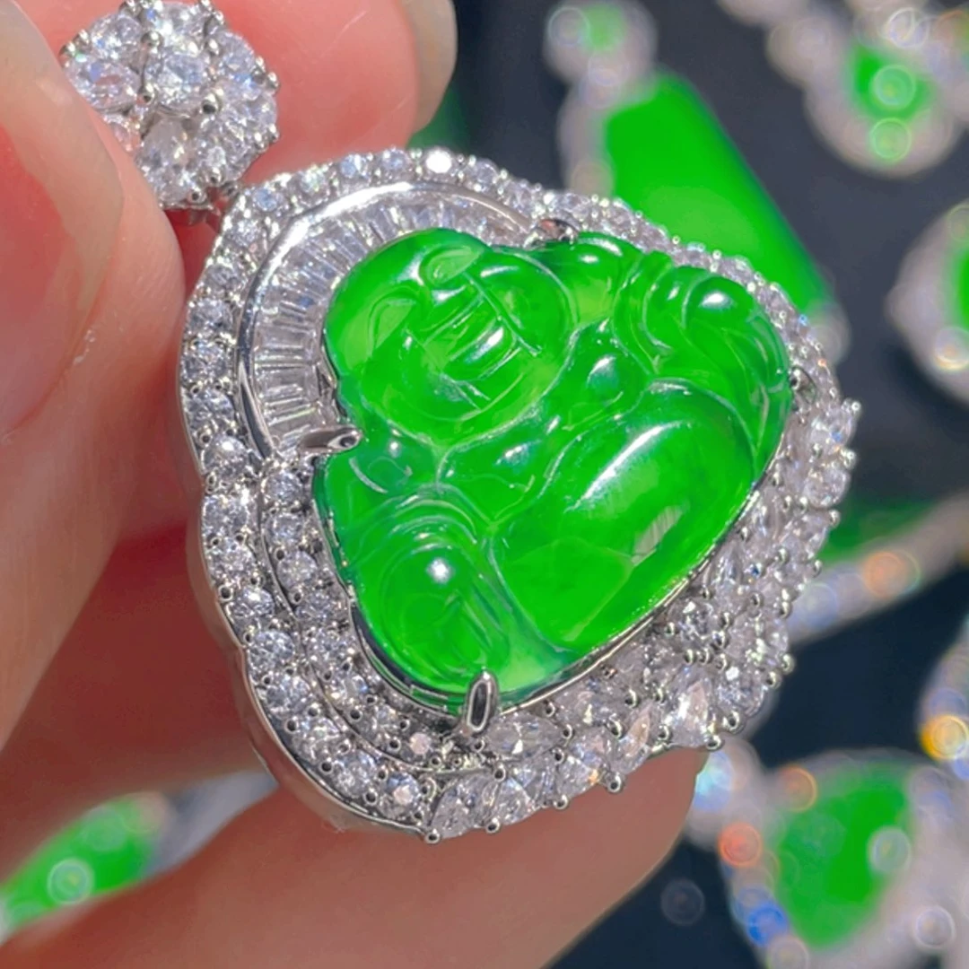 翡翠吊坠(不含链)未镶嵌