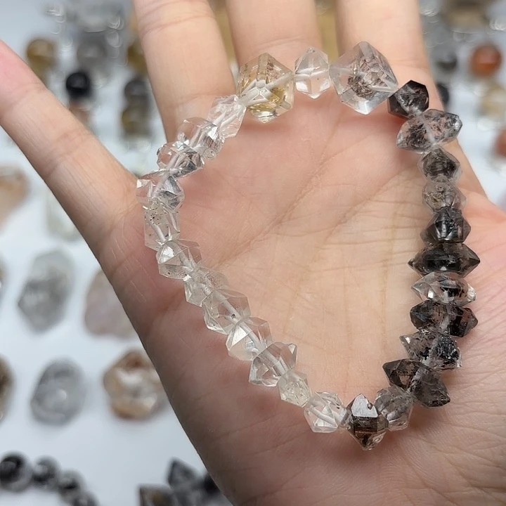 未镶嵌手串水晶闪灵钻手串