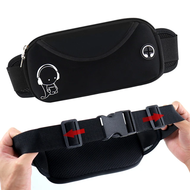 运动腰包男女新款时尚潮跑步手机腰带迷你贴身户外旅行多功能装备