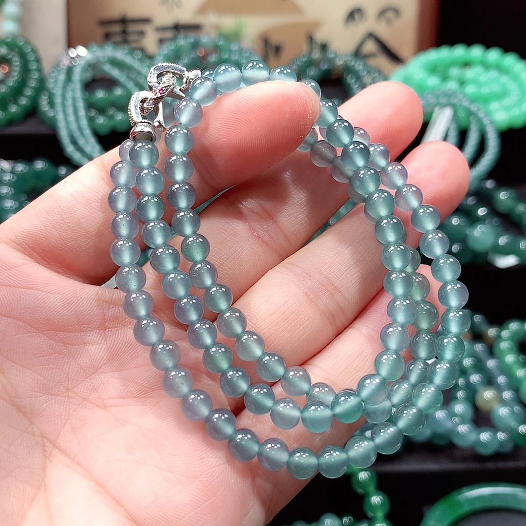 未镶嵌手链翡翠卡5.5