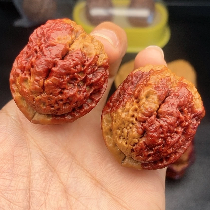 【闪购商品】把件文玩核桃39尺老蟾头