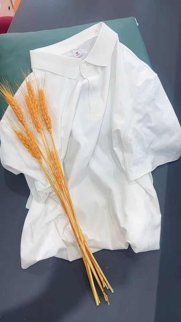 夏季冰感透气polo衫户外情侣男女同款弹力翻领短袖休闲速干T