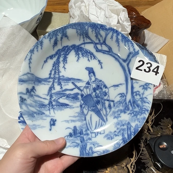 瓷片呀工艺品摆件瓷器摆件正能量