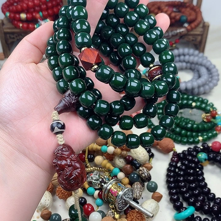 白玉菩提吊坠菩提