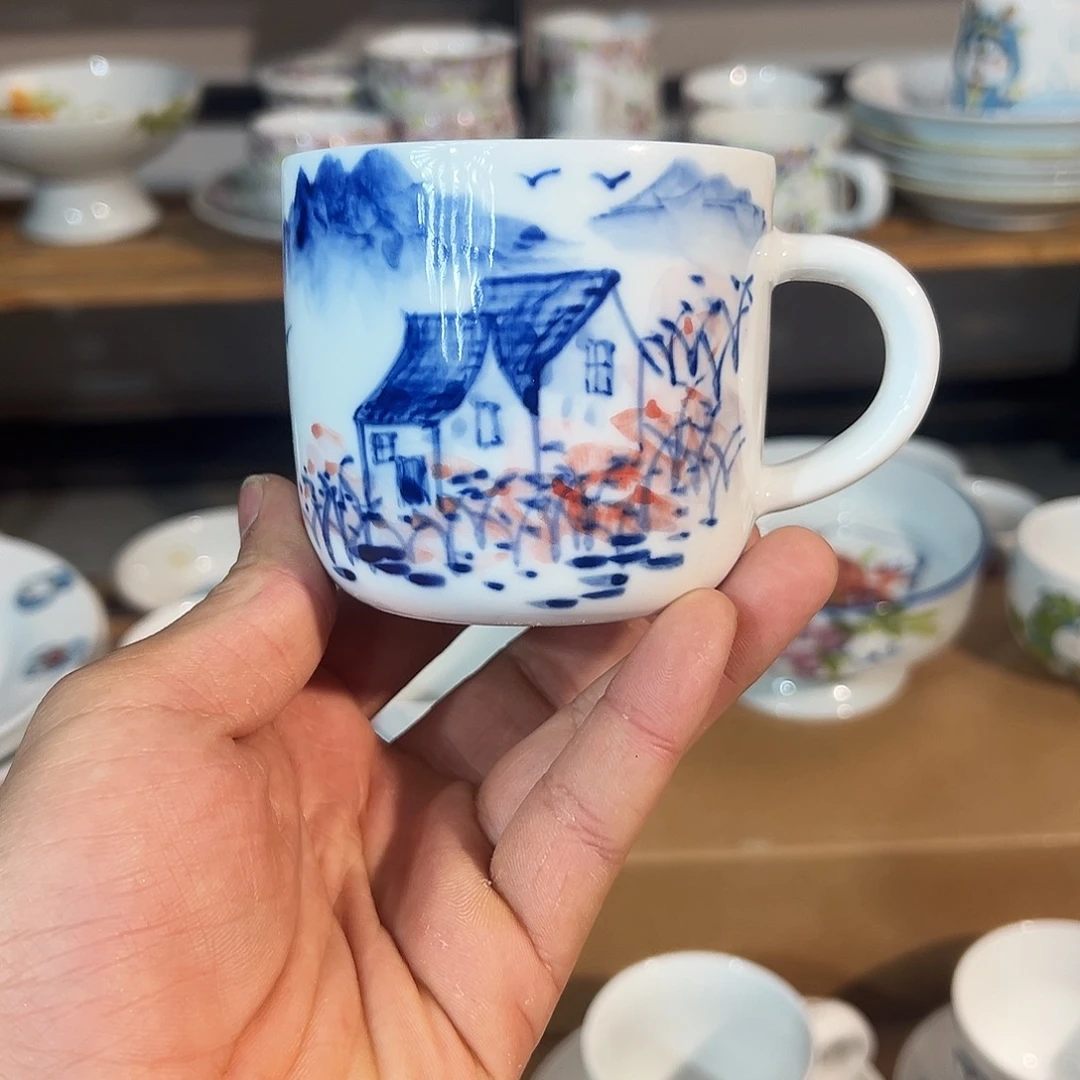 陶瓷景德镇高温釉下陶瓷