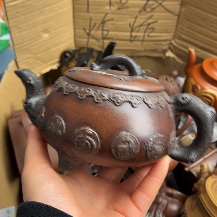 茶壶段泥紫砂壶等
