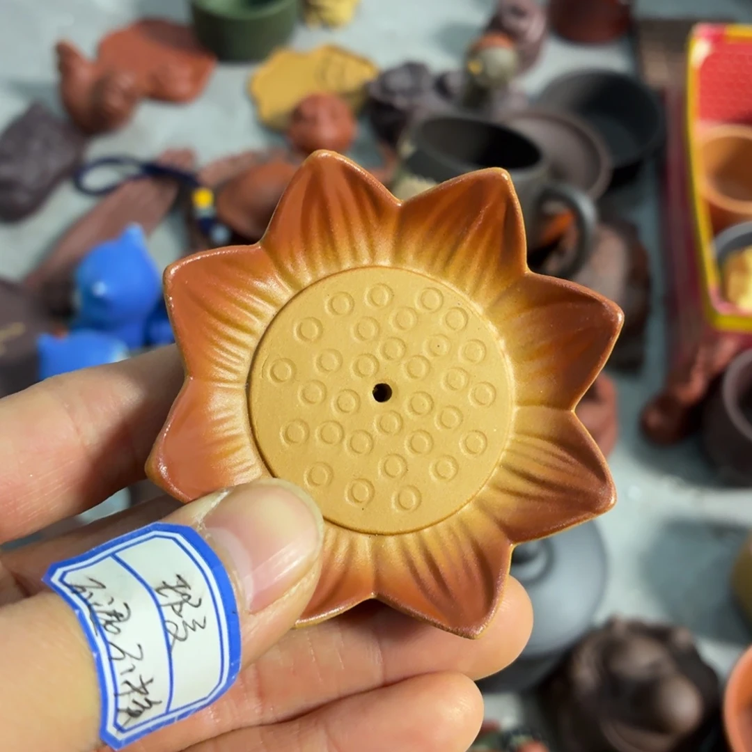 紫砂茶杯瑕疵不退不换介意勿拍