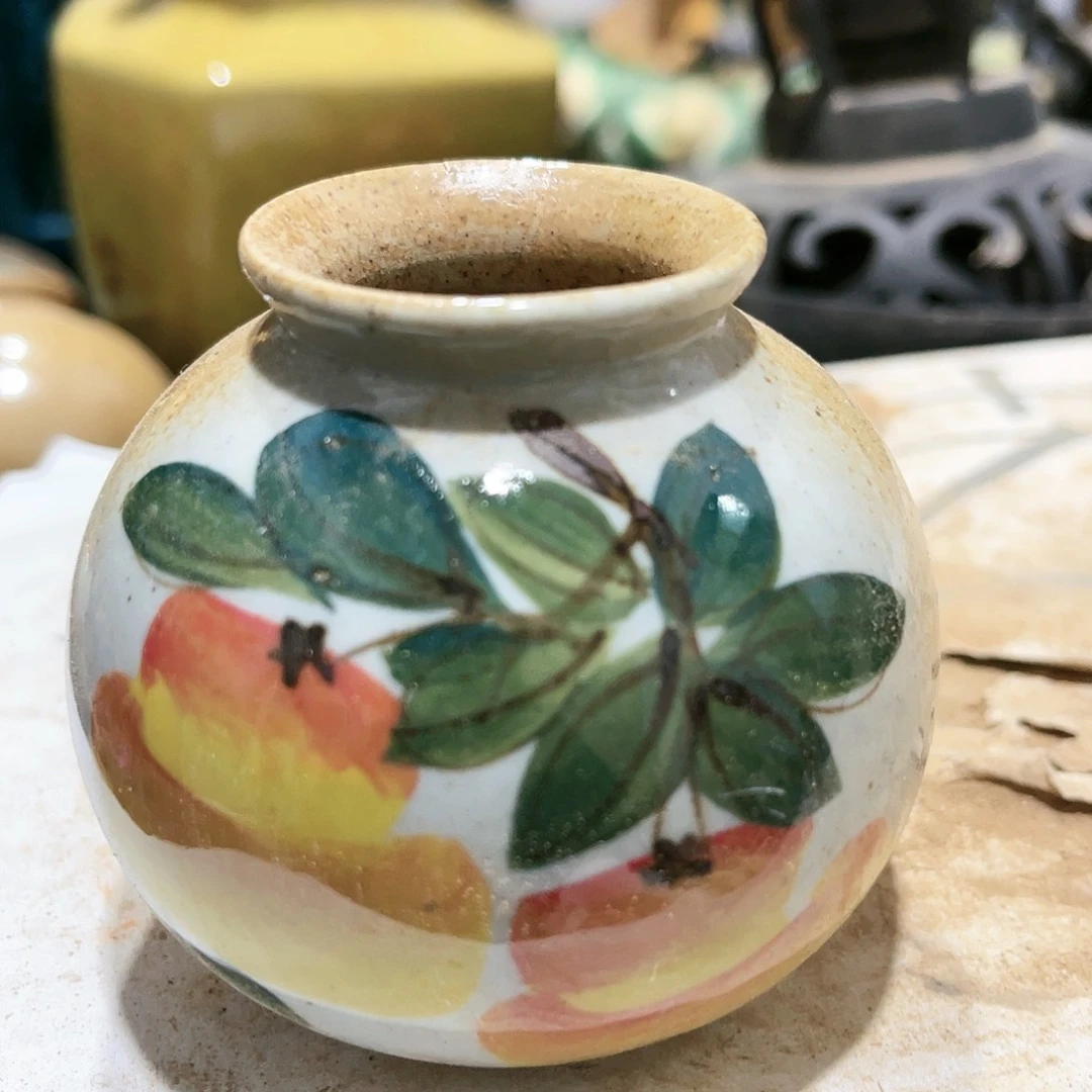 瓦当摆件摆件茶桌茶台陶瓷