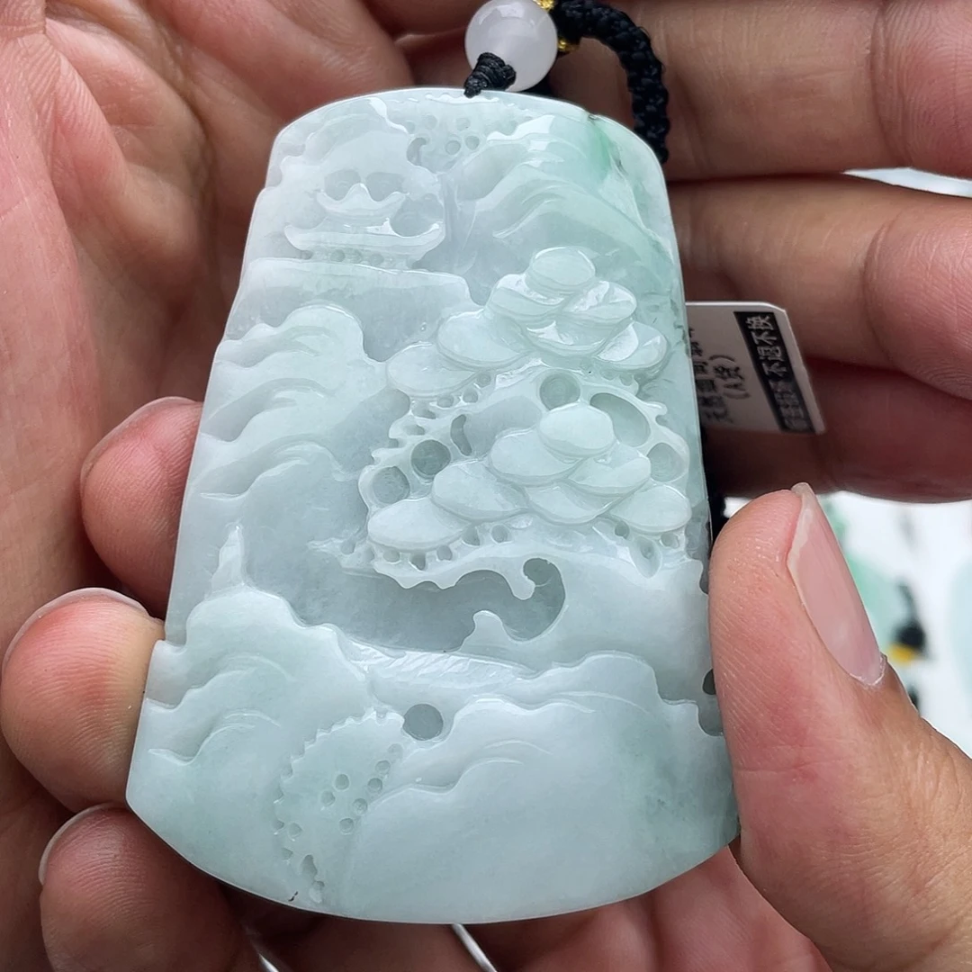 颈饰未镶嵌翡翠翡翠