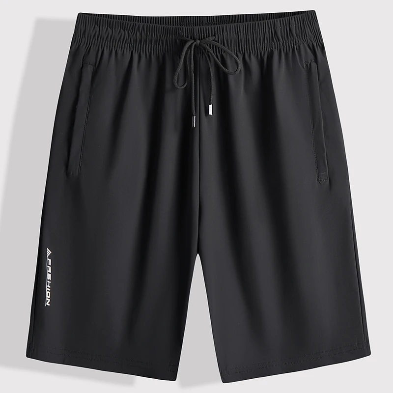 胖哥2025跑步运动短裤男加肥加大码夏季冰丝沙滩裤胖子时尚凉感