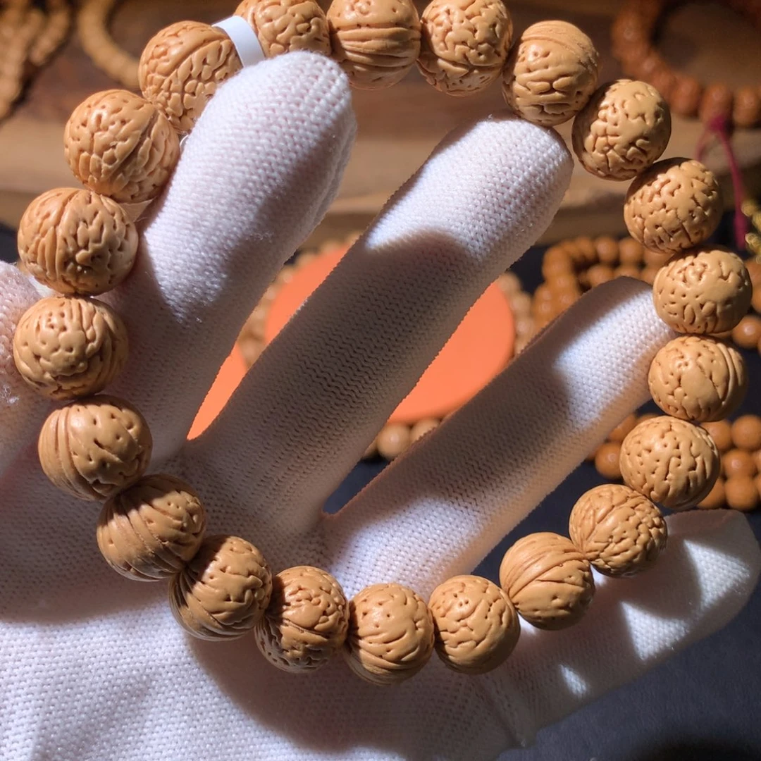 桃核手串北京小蚂蚁13+尺寸