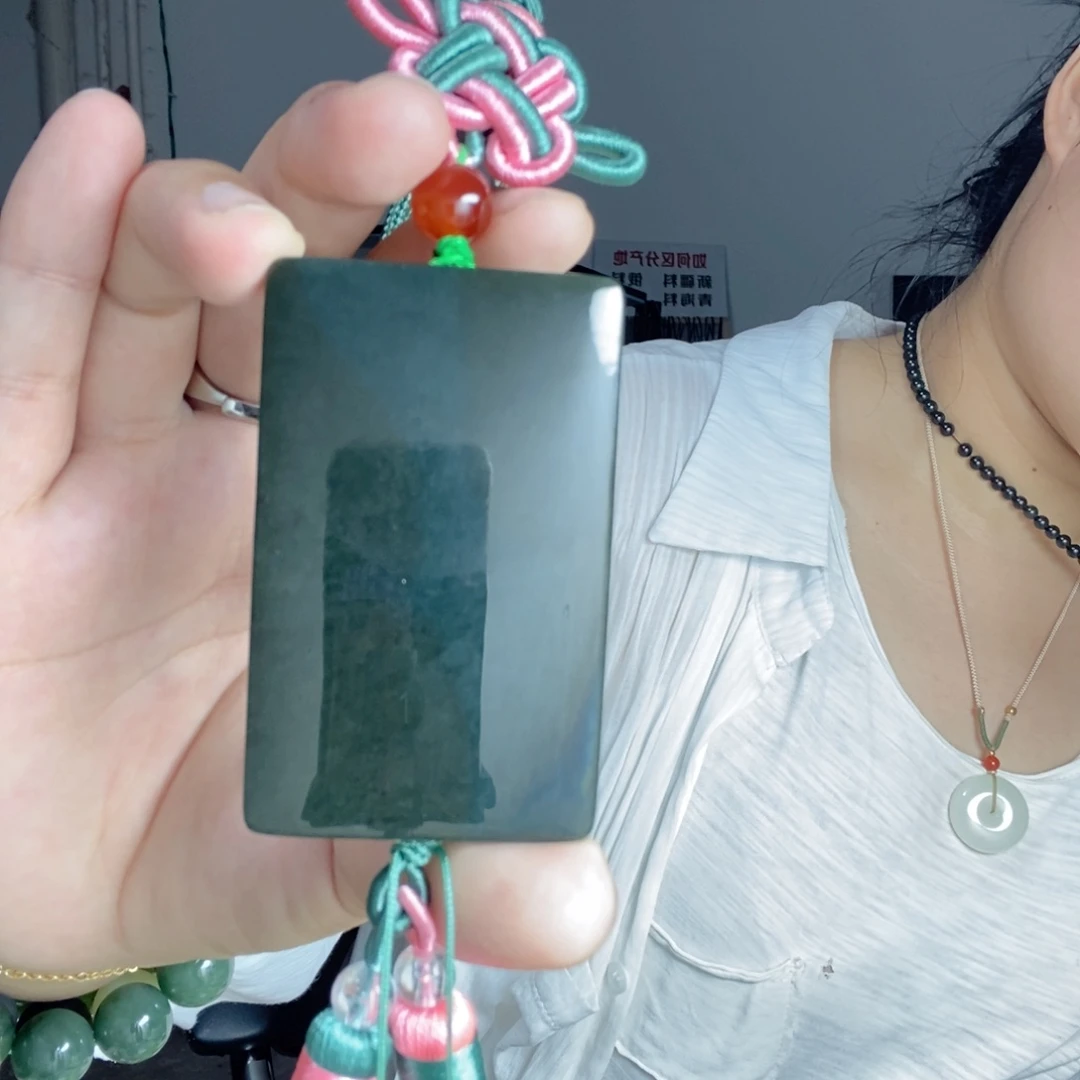 和田玉（青玉）未镶嵌颈饰