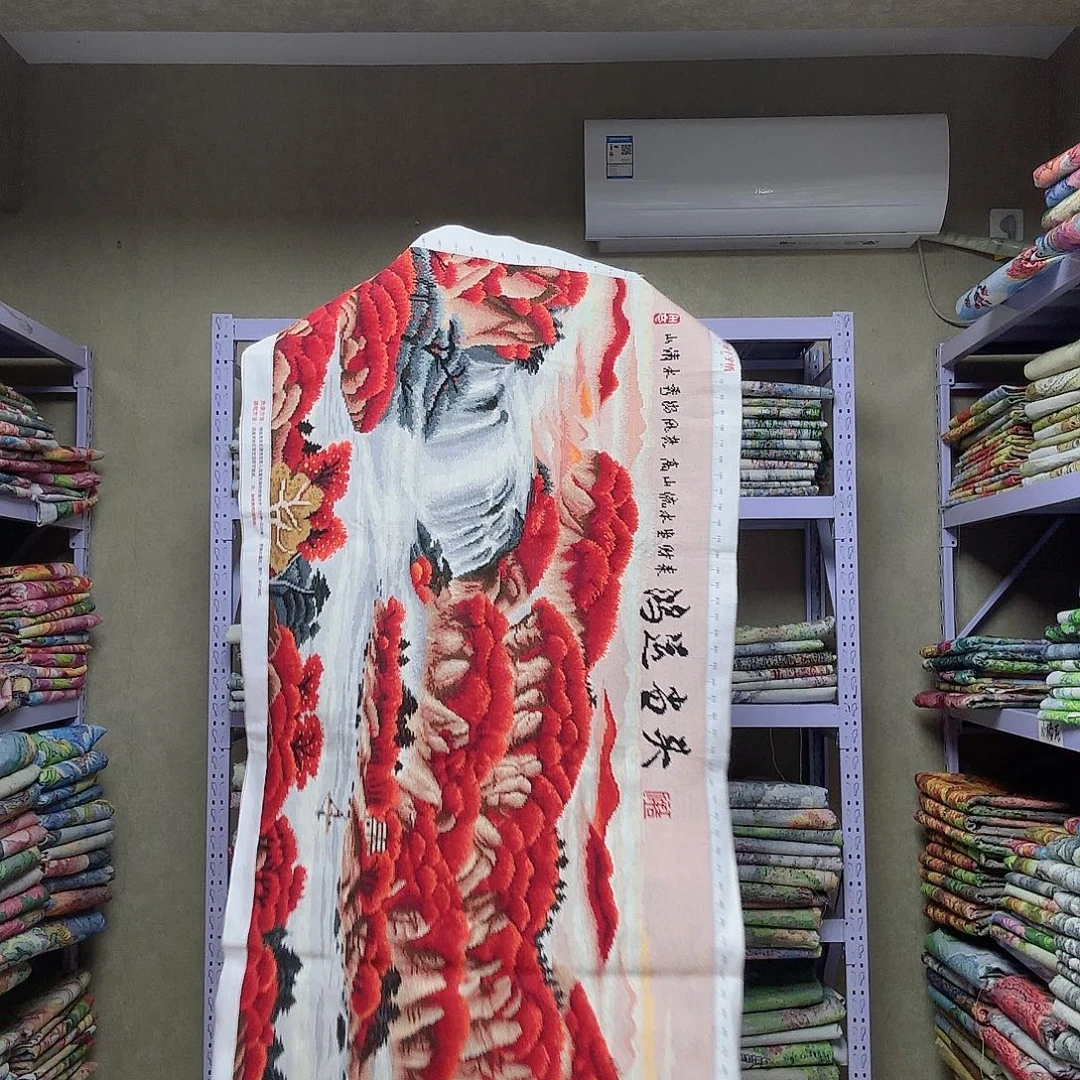 棉十字绣鸿运当头2.5十字绣图案