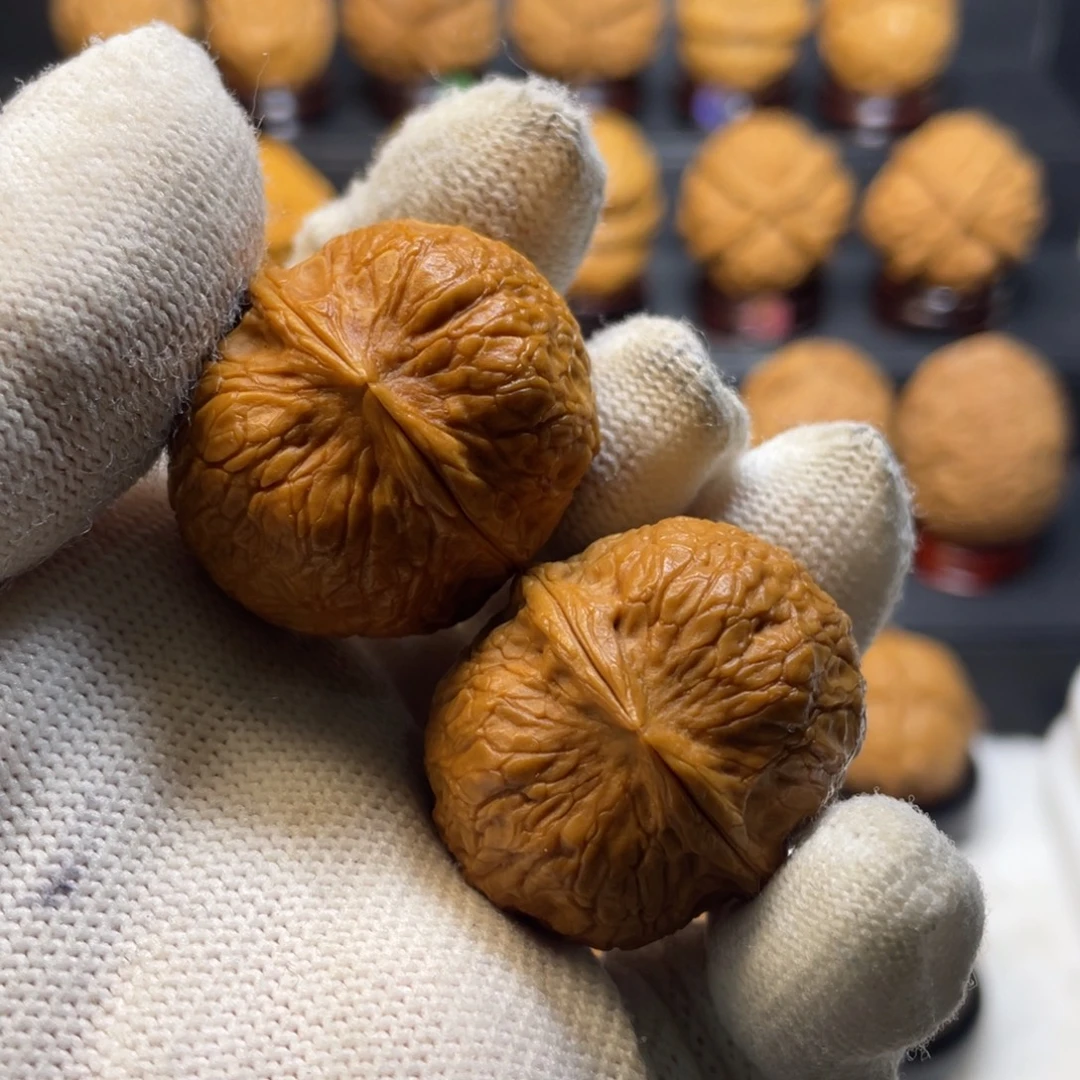 文玩核桃把件Y2小元宝34尺