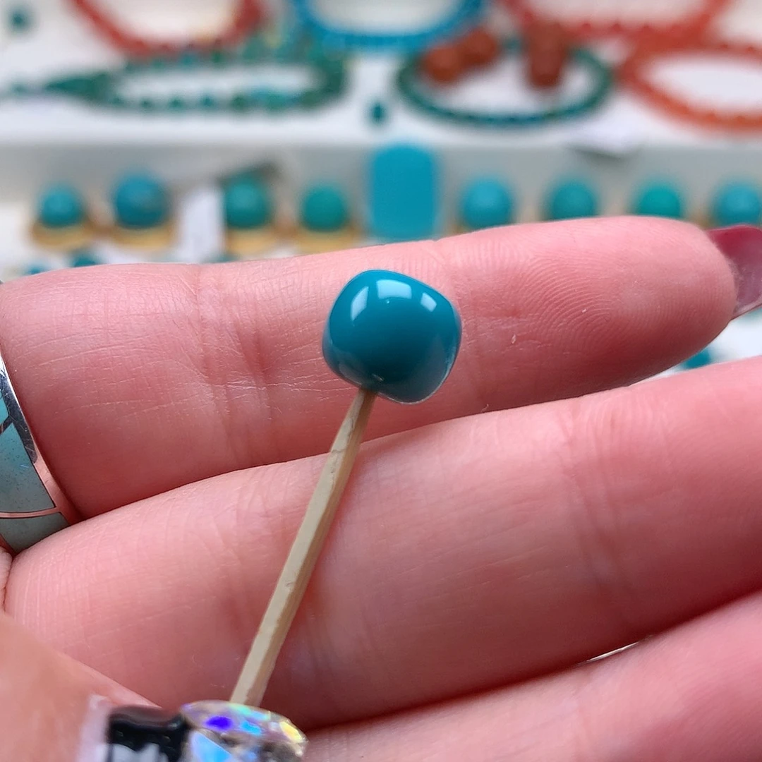 绿松石未镶嵌配饰