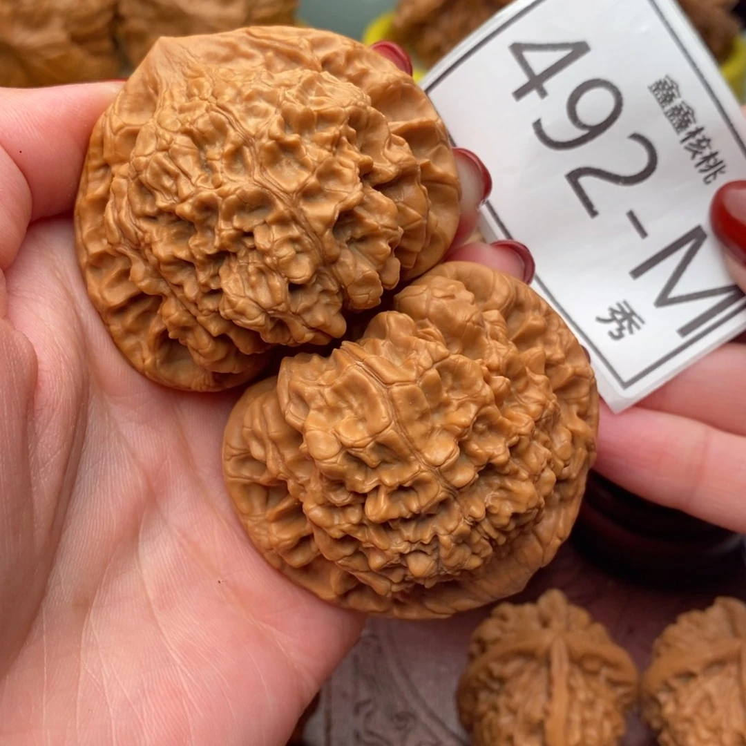 文玩核桃把件官帽52