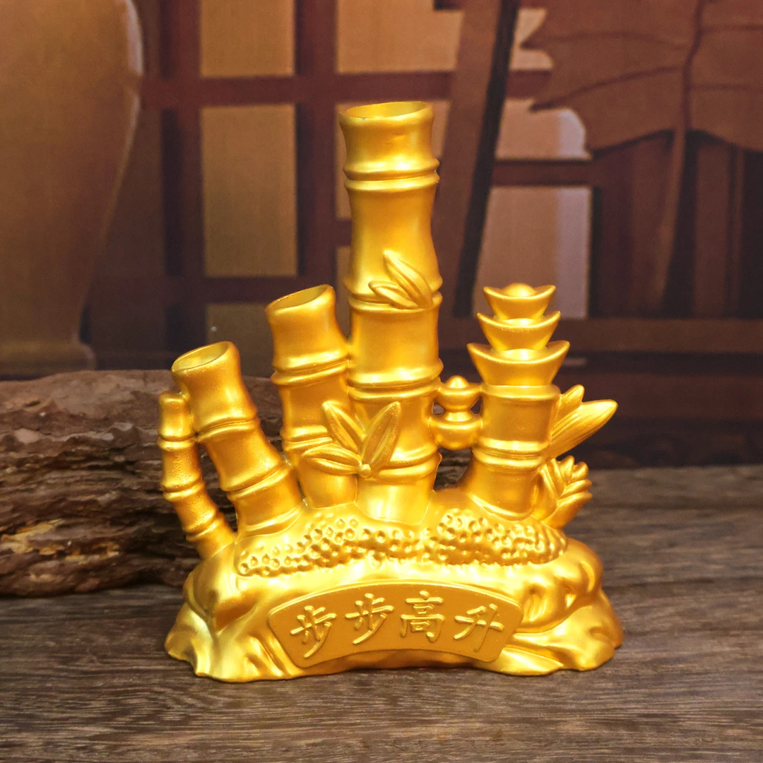 节节高步步高升富贵竹摆件店铺装饰开业礼品