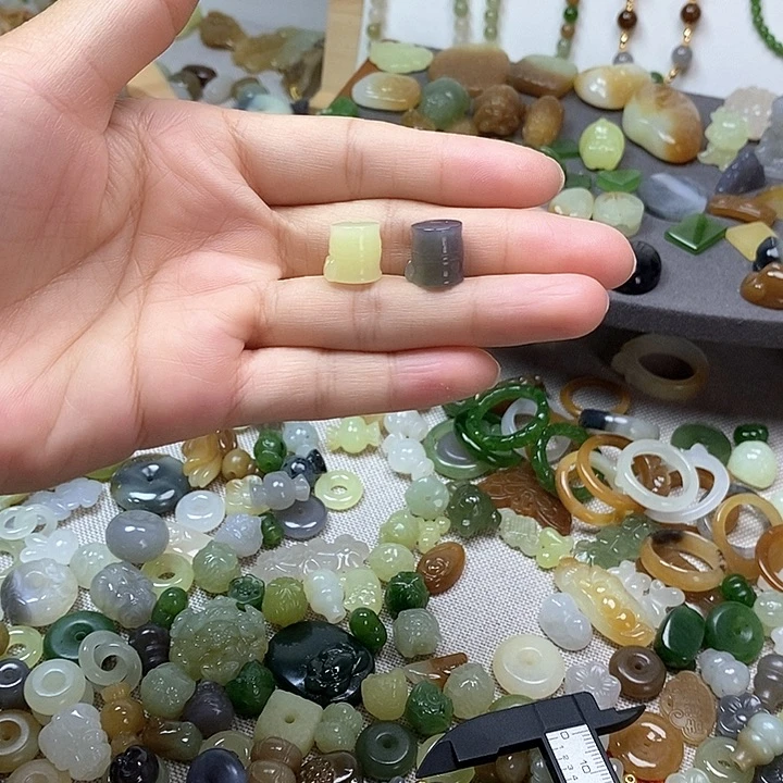 未镶嵌和田玉挂件竹节98一个多样性发其一