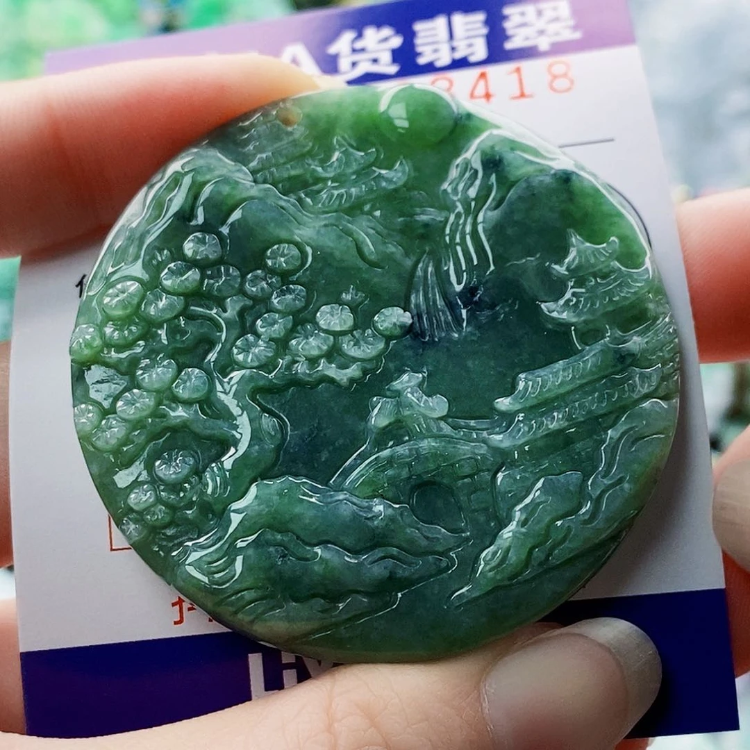 吊坠(不含链)未镶嵌翡翠