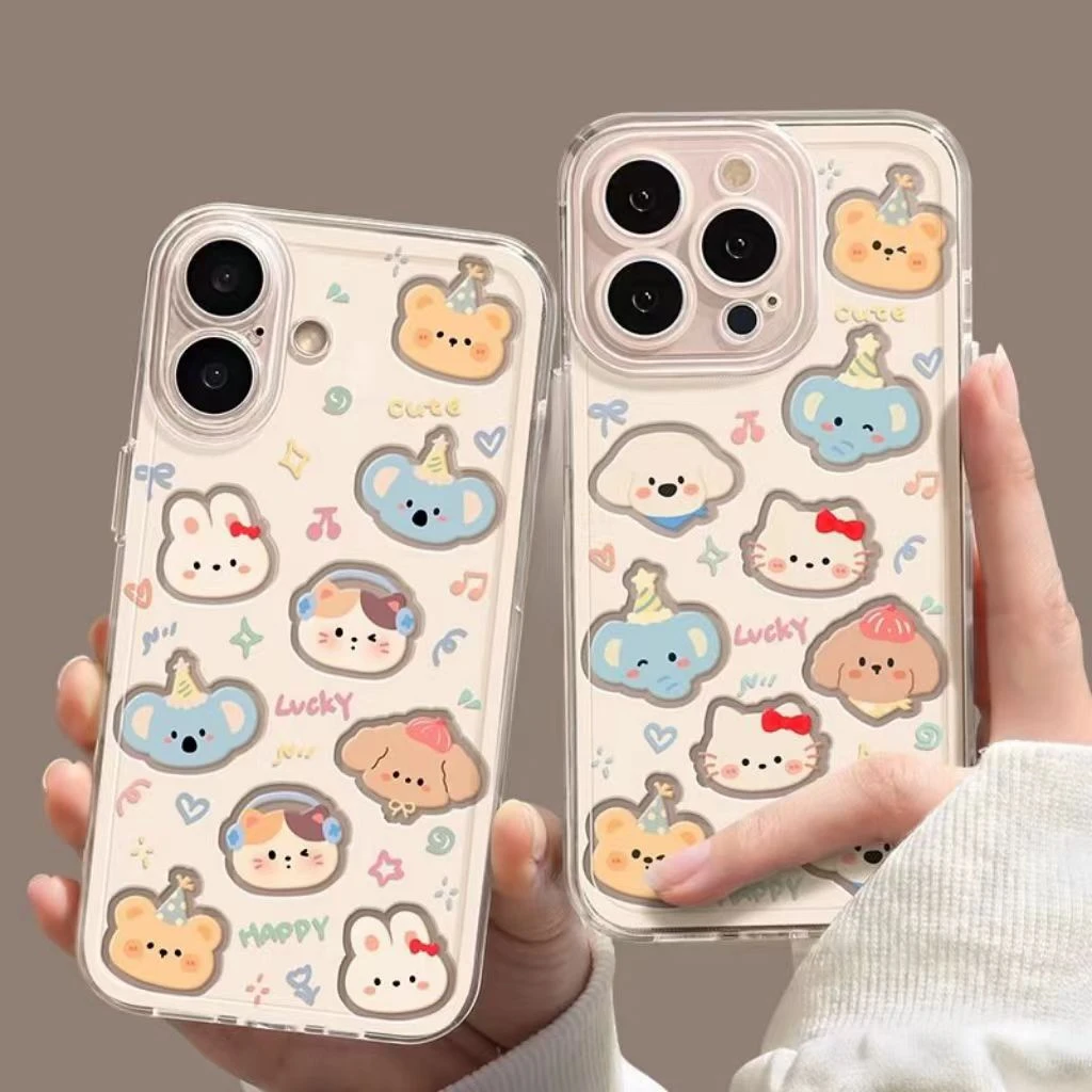 大象动物适用苹果13手机壳iphone16pro/15/14/12小米vivo华为oppo