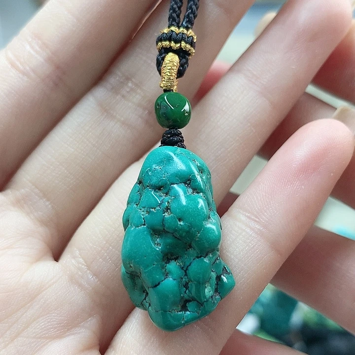 未镶嵌绿松石珠宝奇石荣****厂