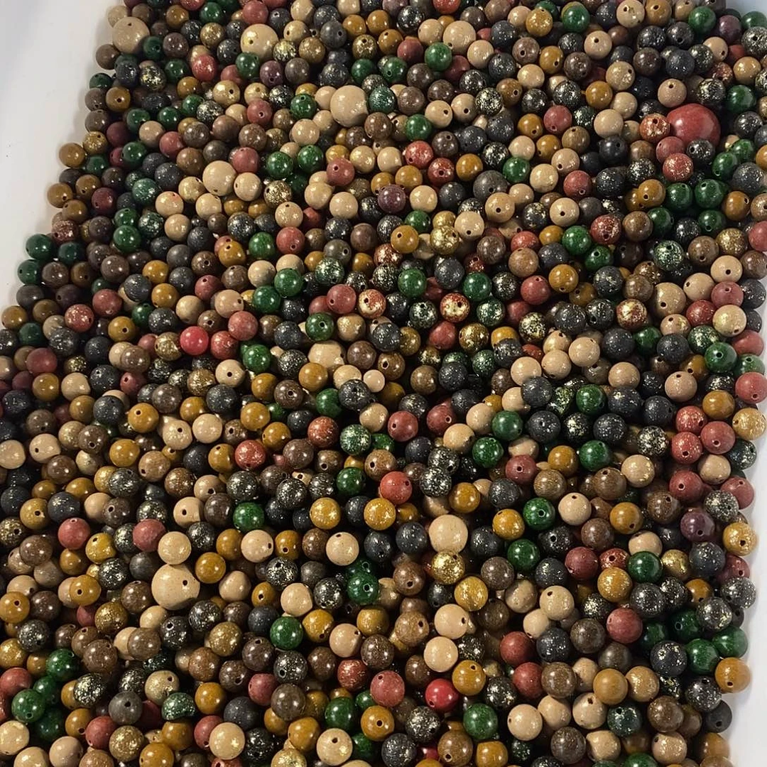 脆***筒珠串0.8旷野+黄金箔各100g