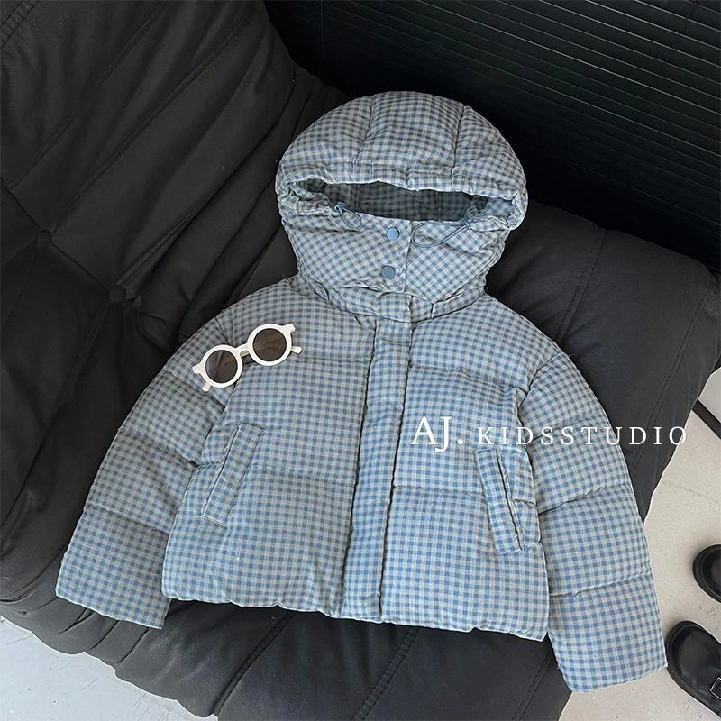 女童棉衣冬季棉服加厚中大童冬款新款洋气儿童冬装外套棉袄潮