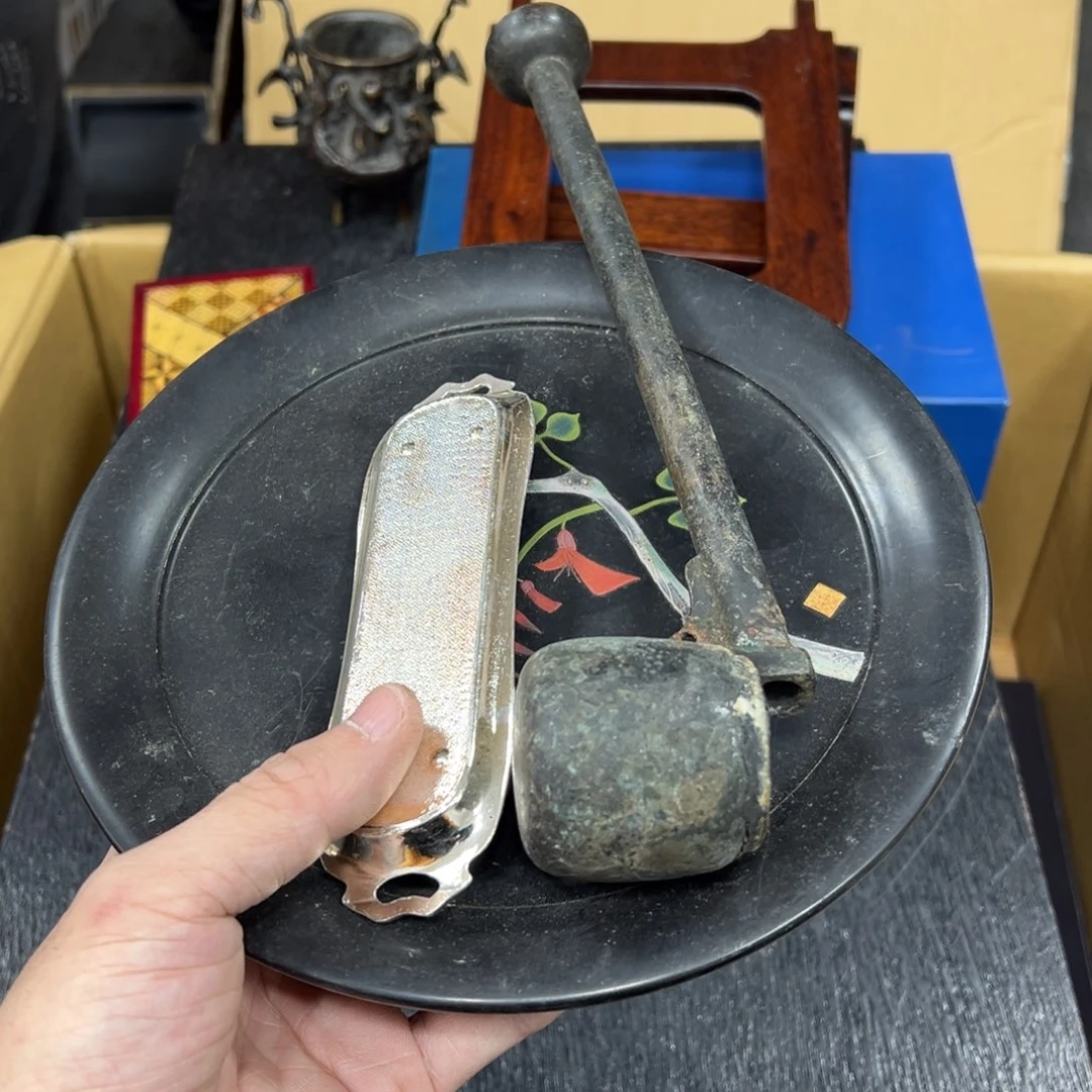 铜日本中古工艺品摆件