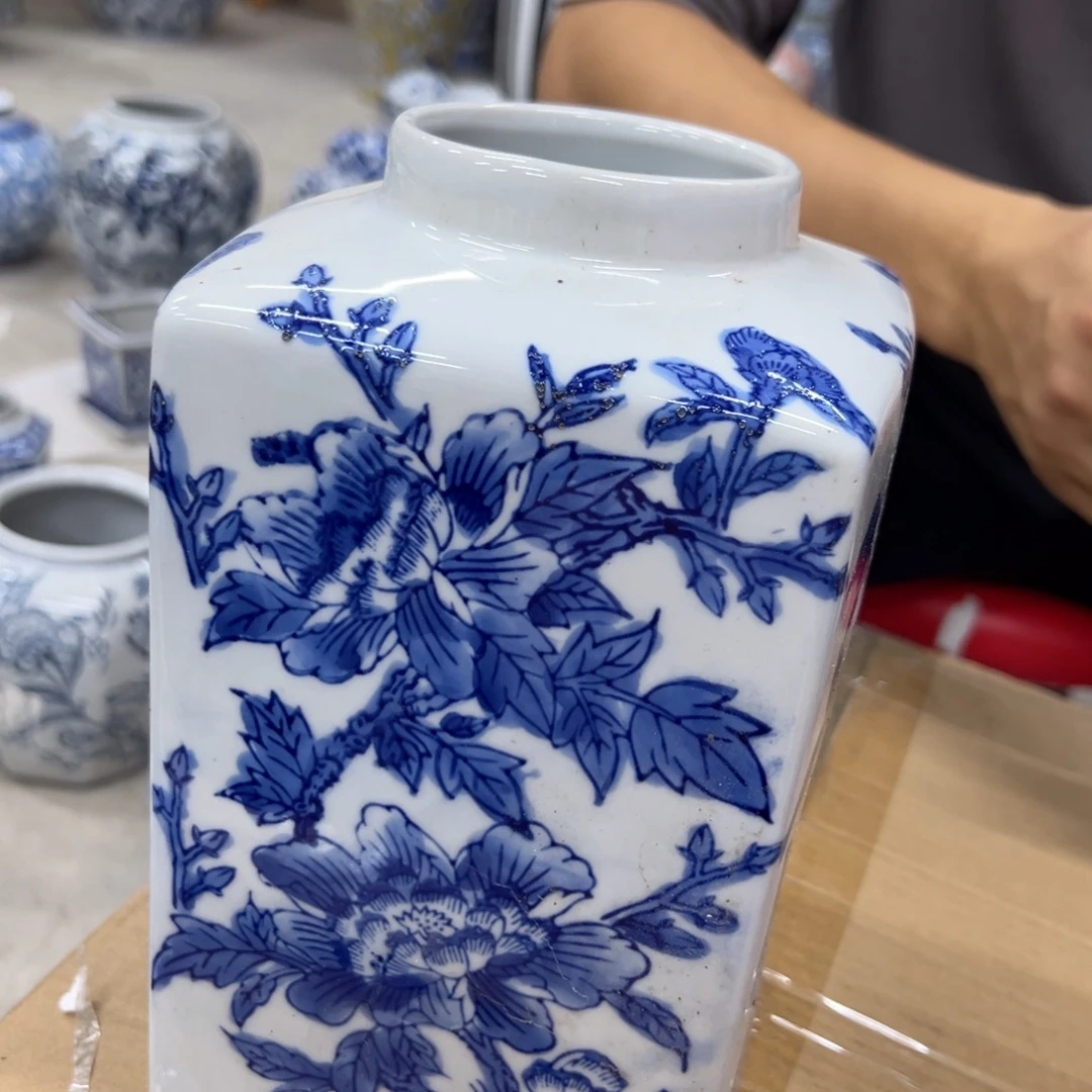 瓷片微瑕青花瓷器工艺难得