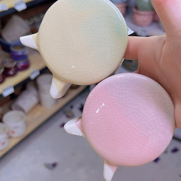 红陶陶瓷花盆当场满12包邮