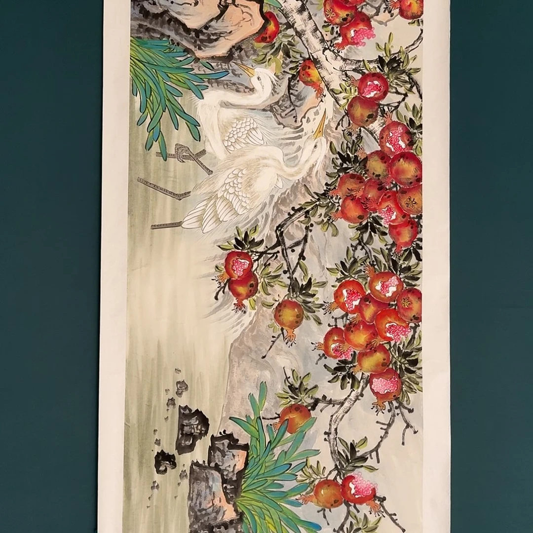 国画丁老师的作品