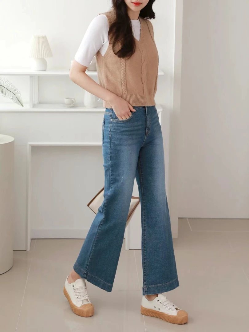 韩国爆款阔腿裤显瘦时尚百搭296