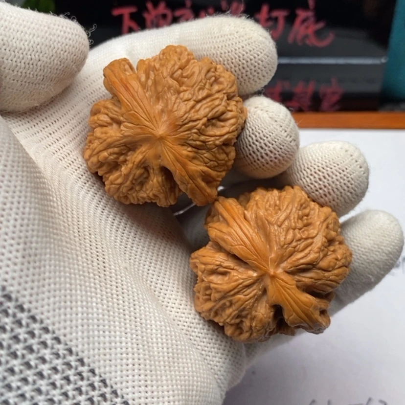 【闪购商品】文玩核桃把件36粗筋