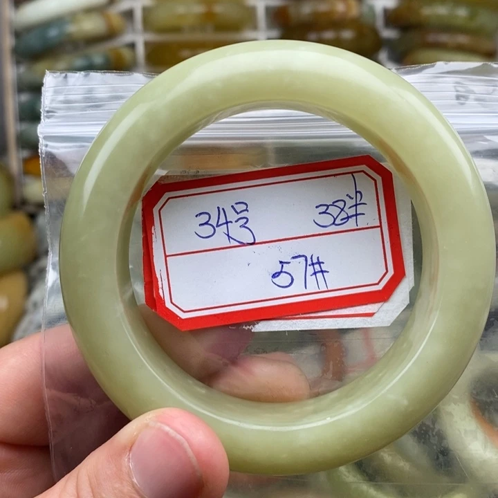 未镶嵌蛇纹石玉手绳