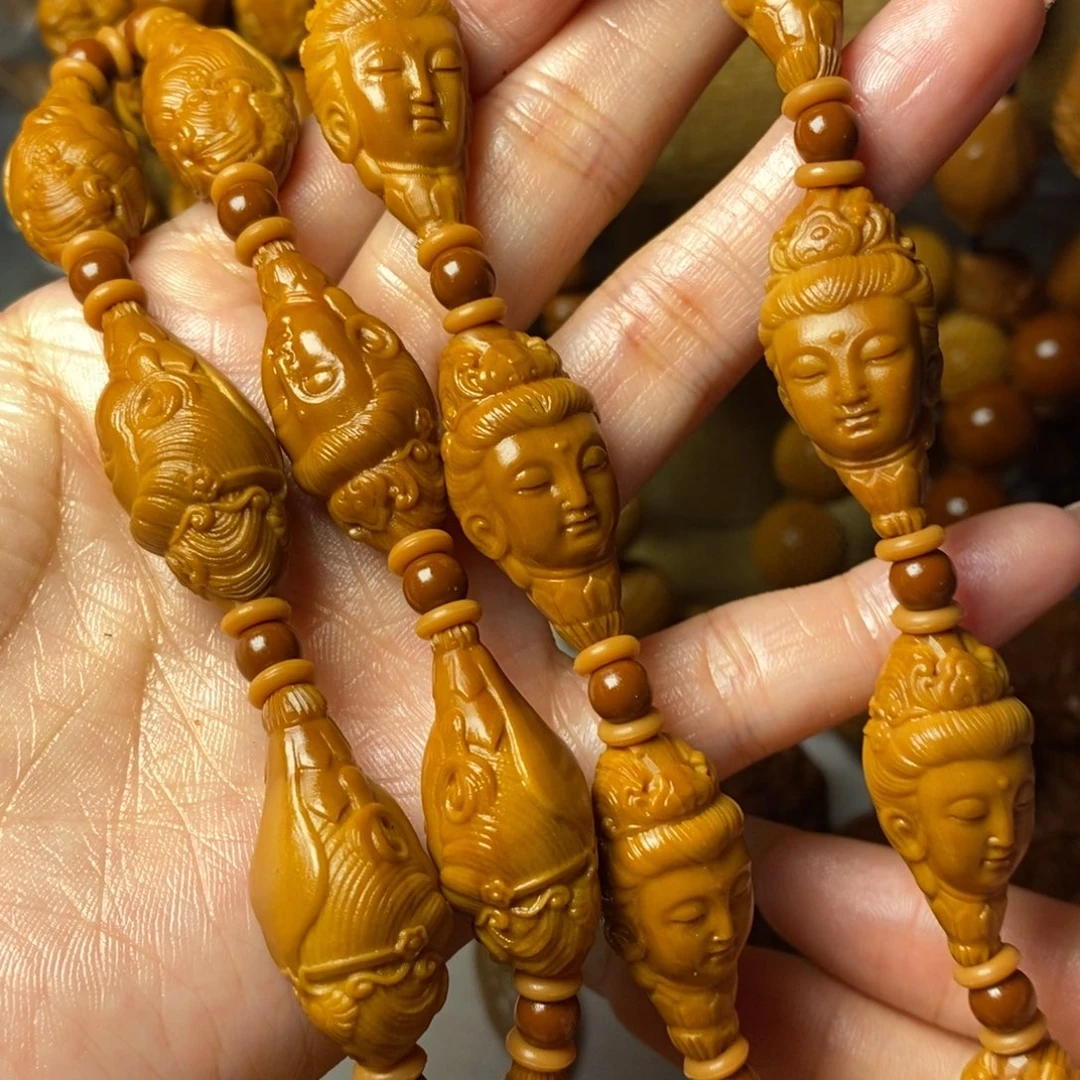 辉***己橄榄核手串/手链观音脖挂