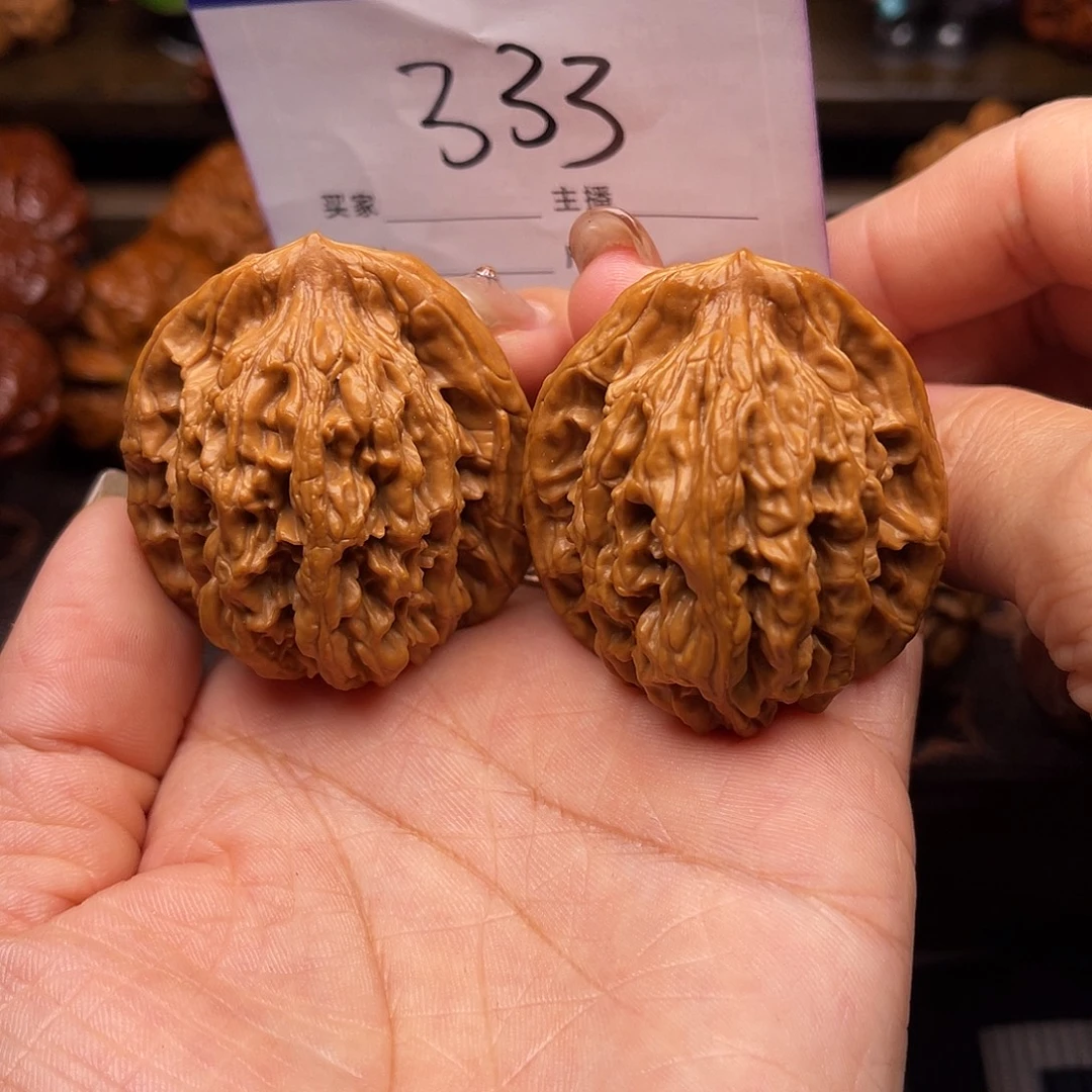 吊坠桃核麦穗虎头41+克重48