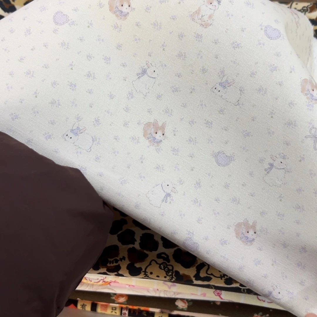 棉福袋一米价纯棉8安帆布1.5宽果子块