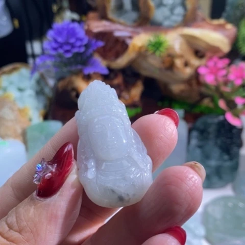 【闪购商品】颈饰未镶嵌翡翠观音头