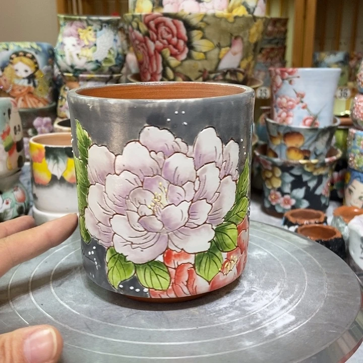 景德镇艺术手绘作品