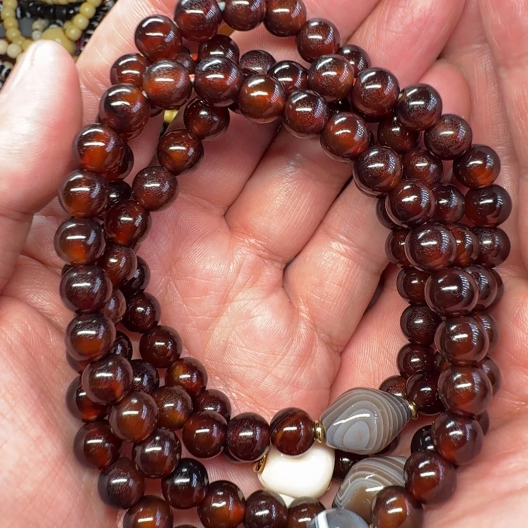 玛瑙/玉髓未镶嵌颈饰