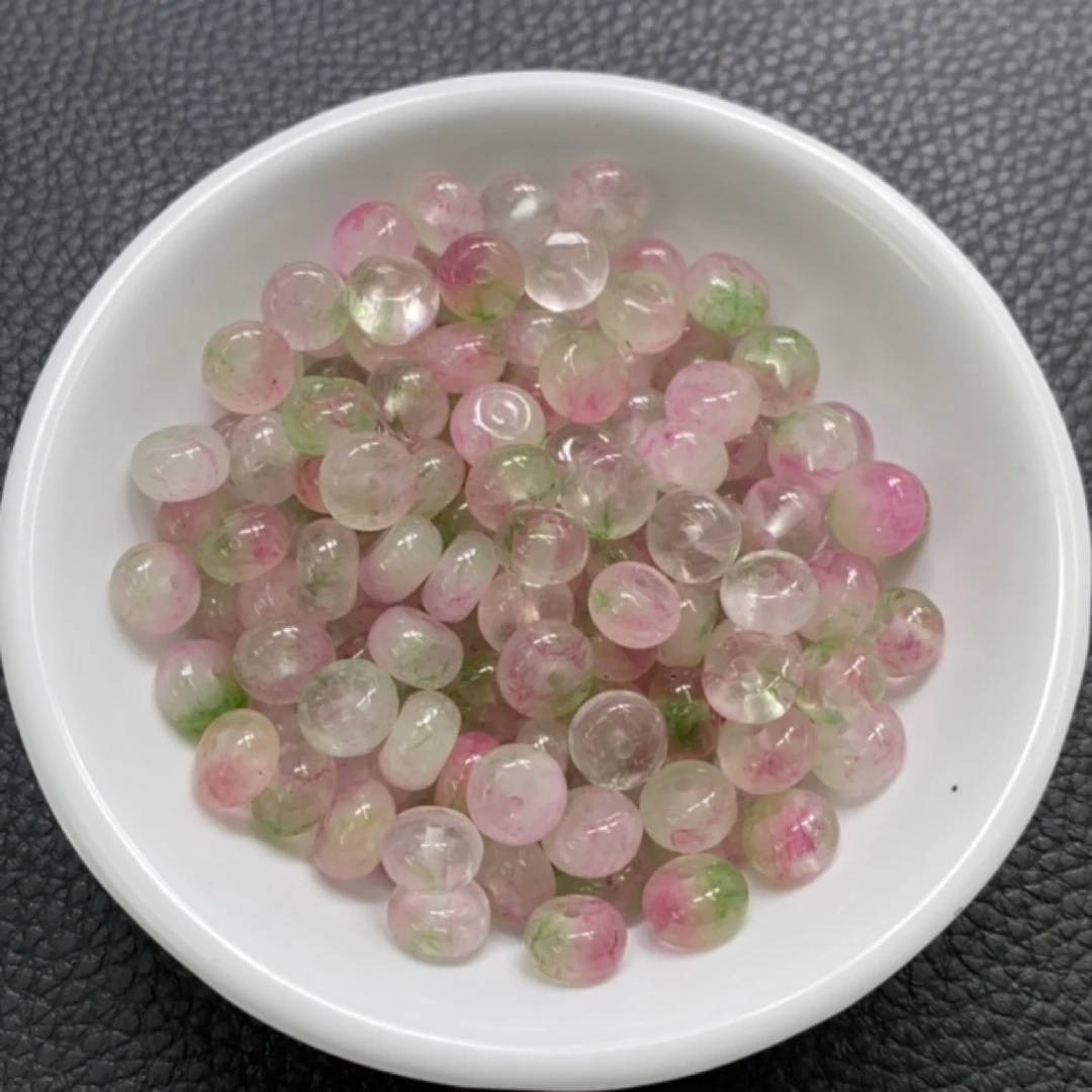 A1779 西瓜碧玺5*8mm30个8.8元