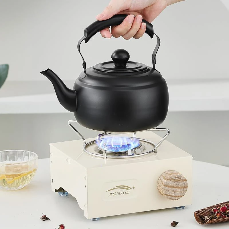 不锈钢泡茶壶商用饭店专用茶水壶餐饮店户外煮茶壶可明火电磁炉